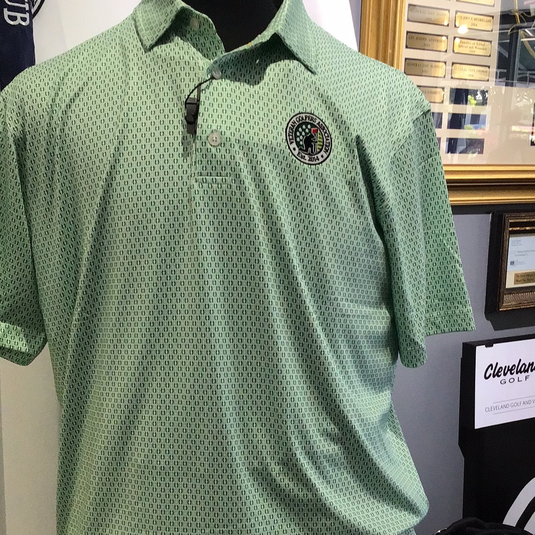 Clubhouse Collection Monogram Jersey Performance Polo