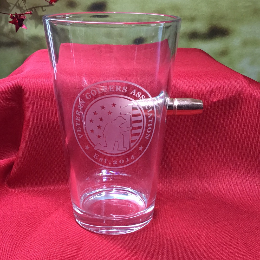 .50BMG Pint Glass 16oz