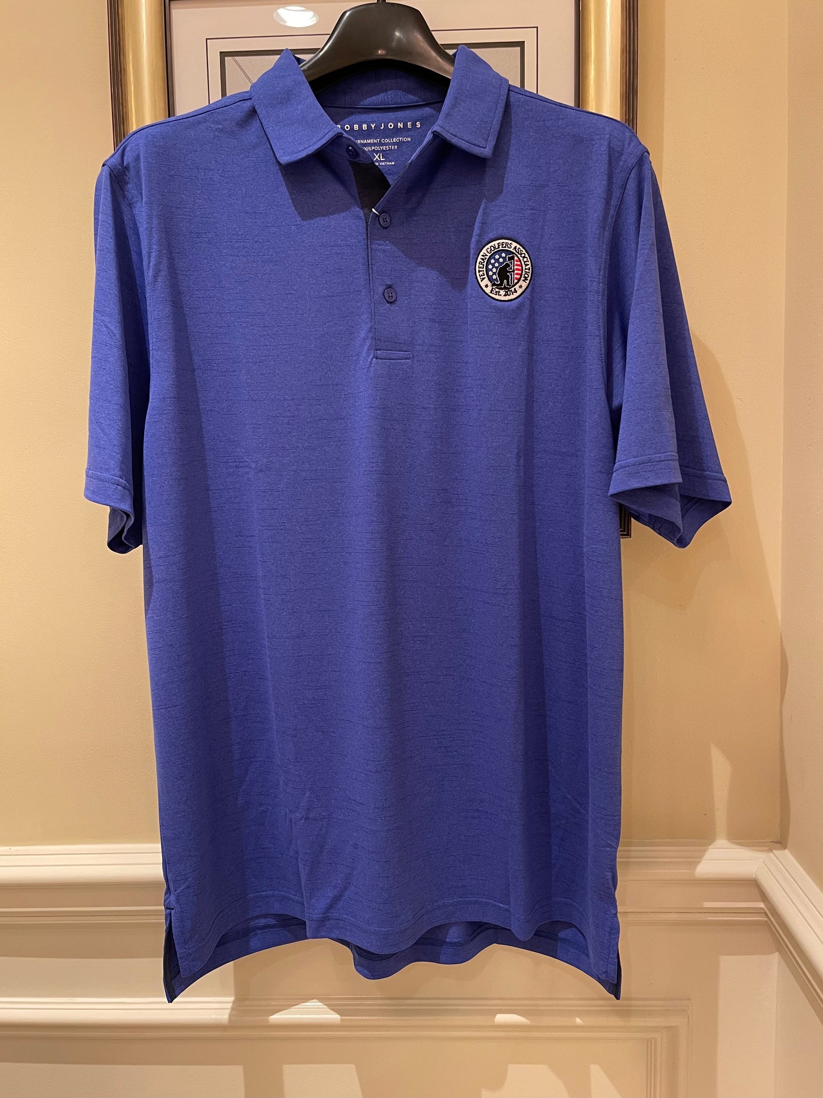Bobby Jones Performance Space Dyed Short Sleeve Polo Shirt