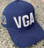 Navy Hat w/ White VGA