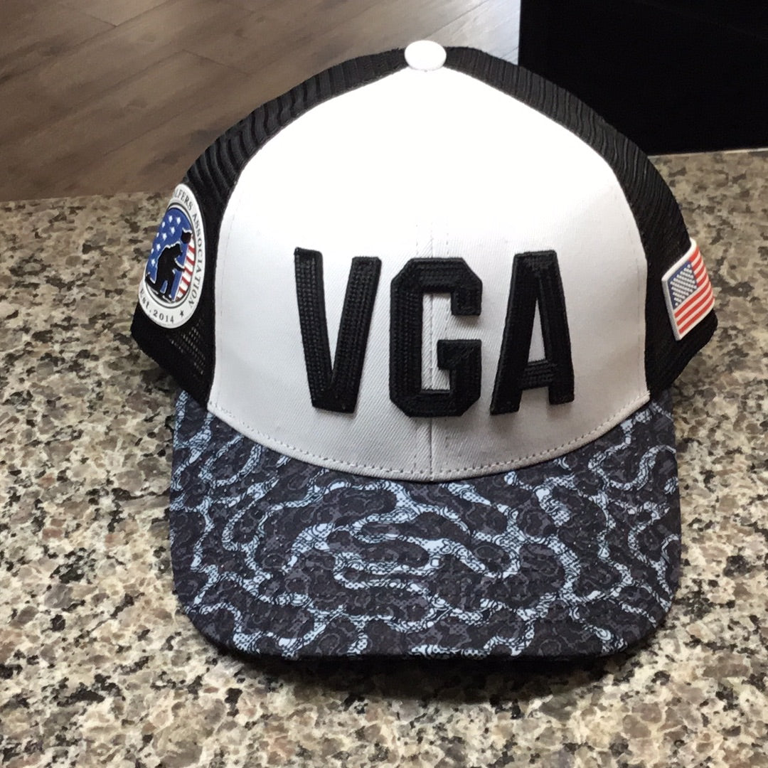 VGA Black Camo Trucker Hat