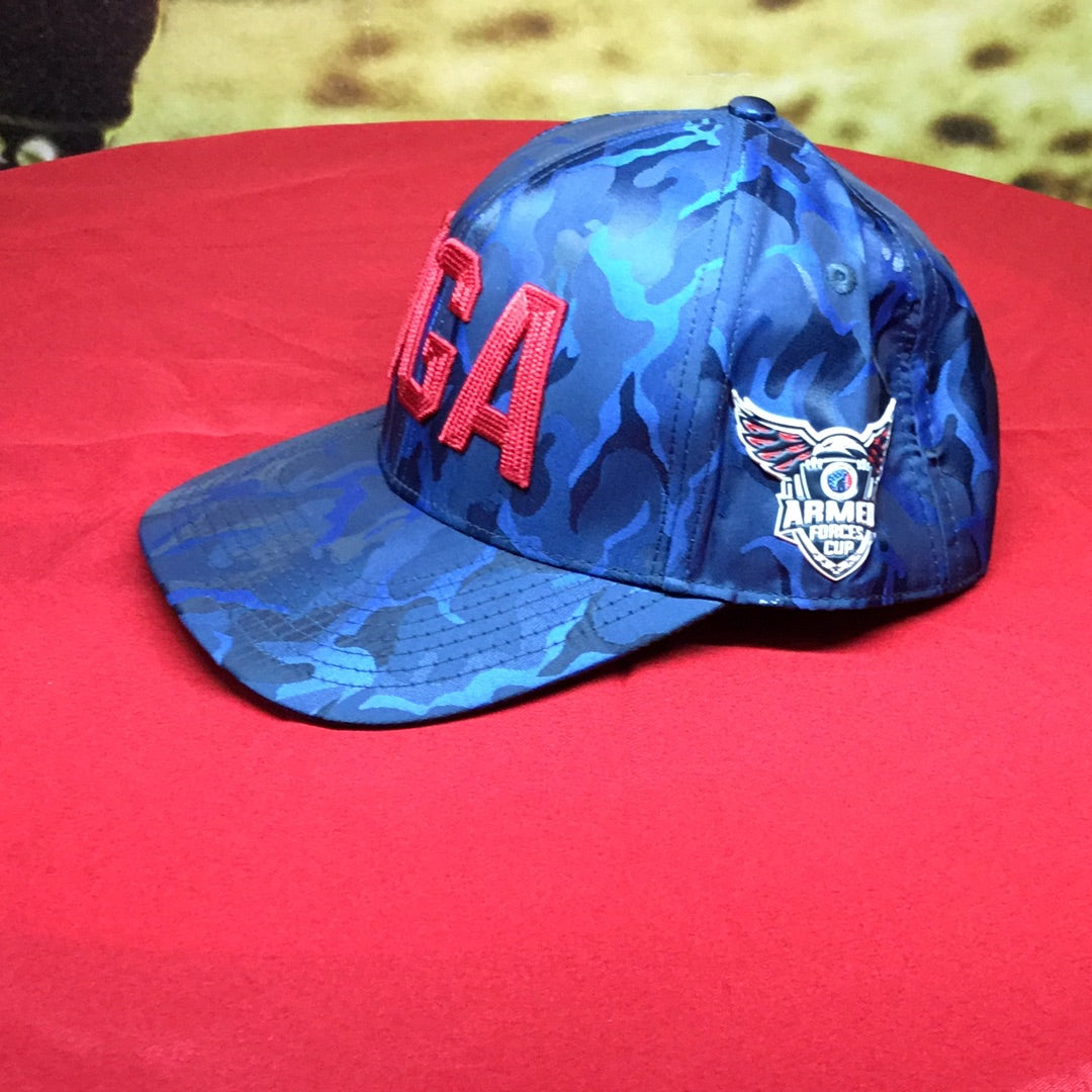 AFC Logo Navy Camo w/ Red Letters