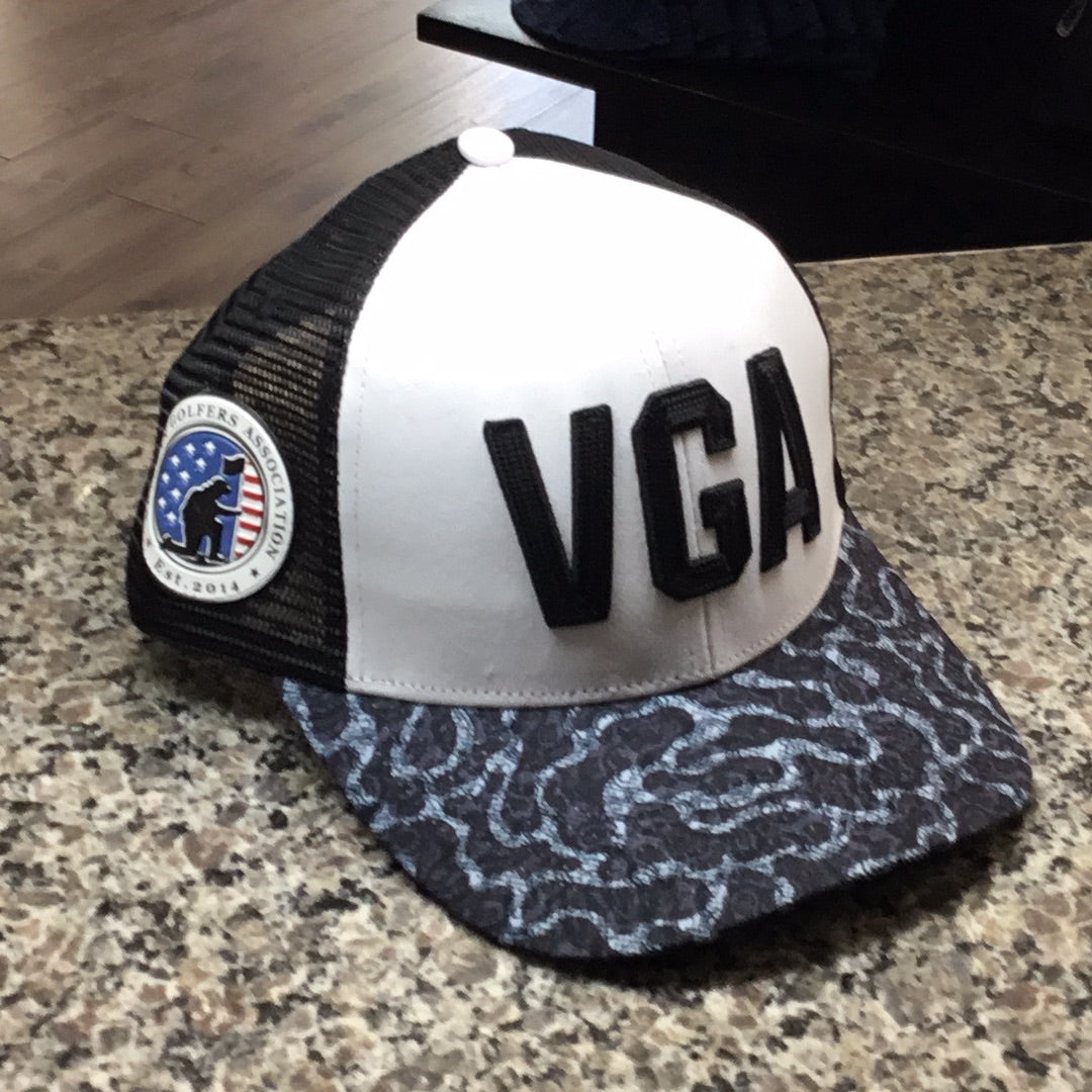 VGA Black Camo Trucker Hat