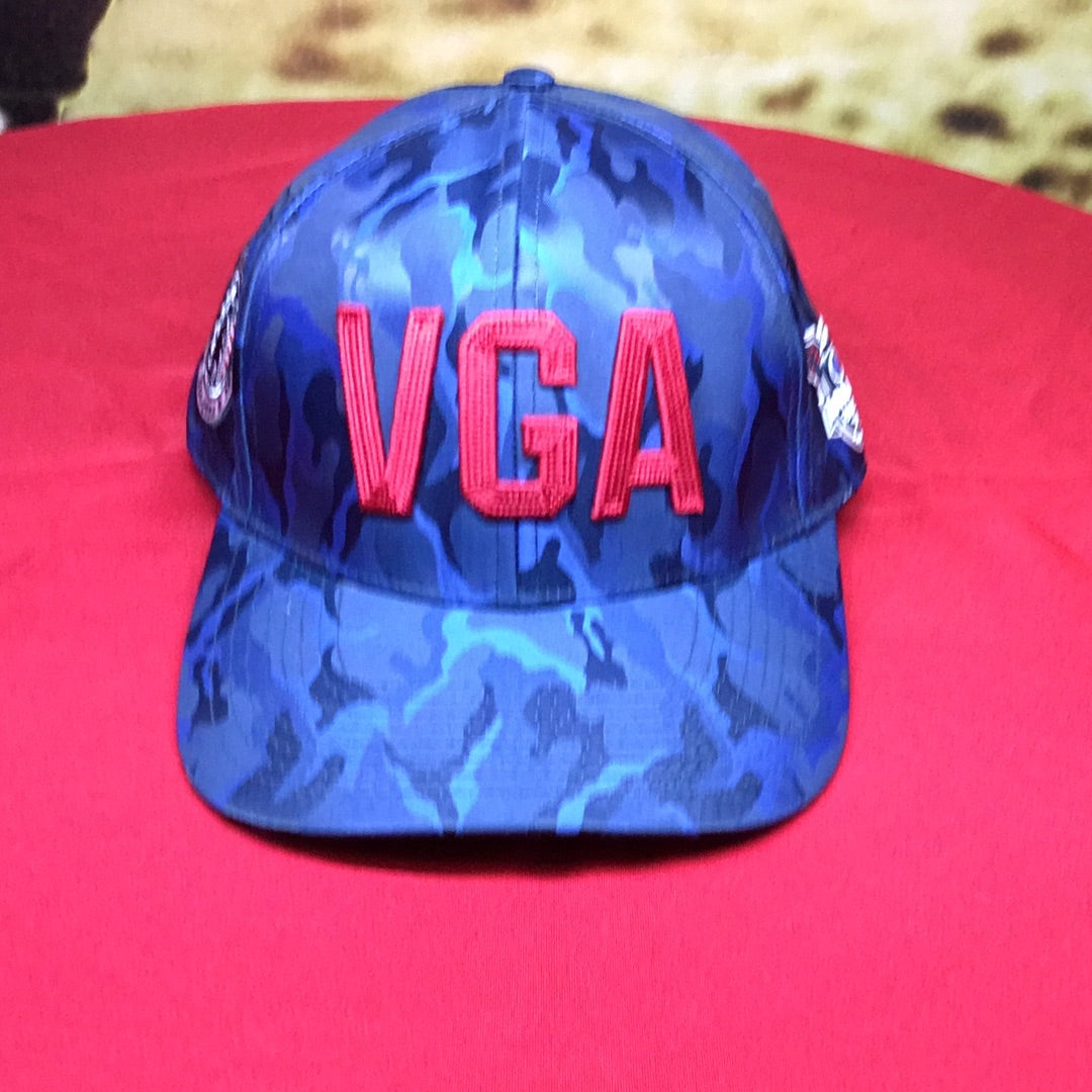 AFC Logo Navy Camo w/ Red Letters
