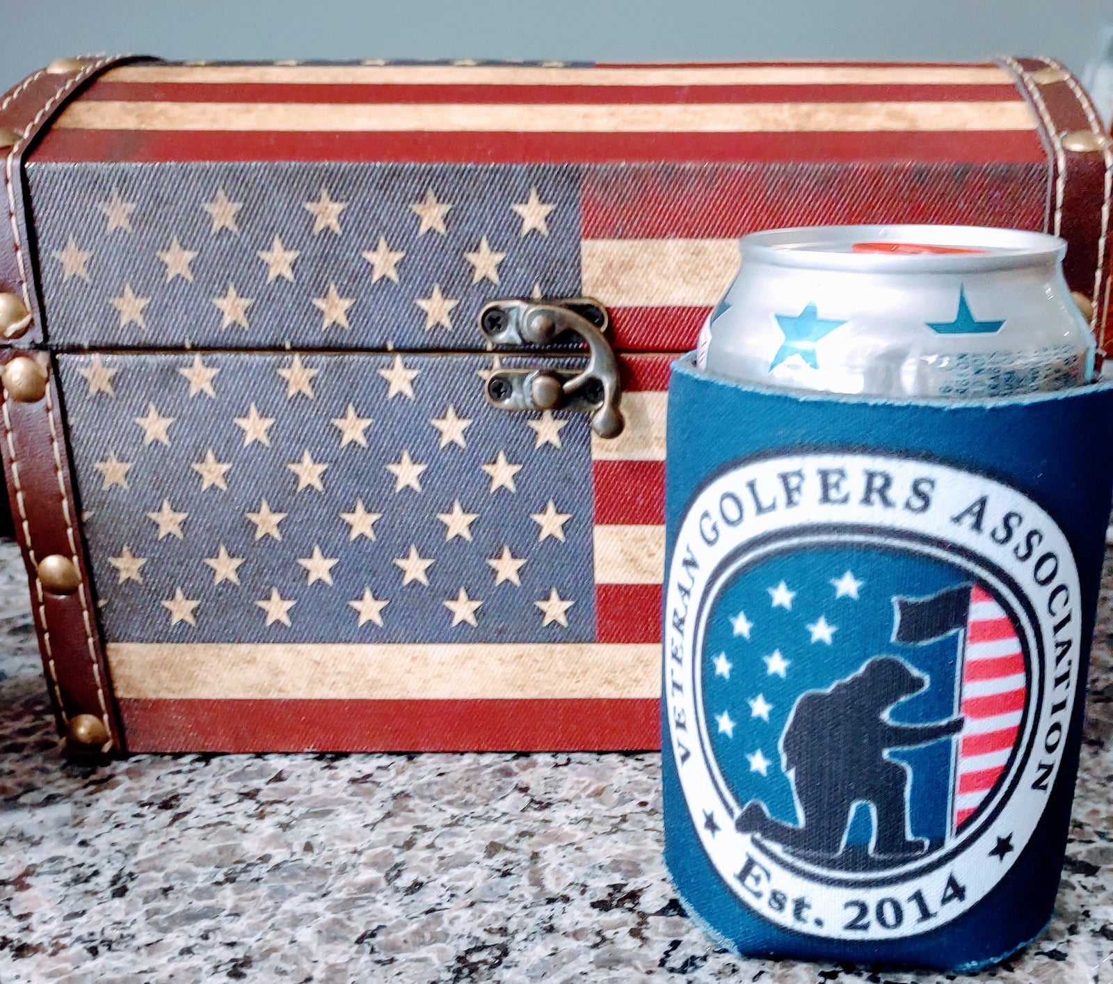 VGA  logo Drink Can Koozies