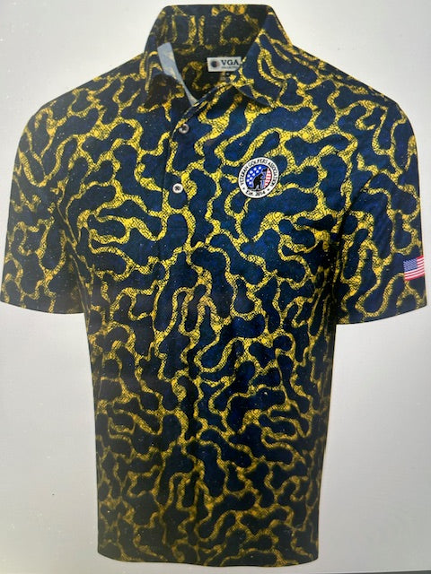 VGA U.S. NAVY CAMO SHARK POLO - UNISEX