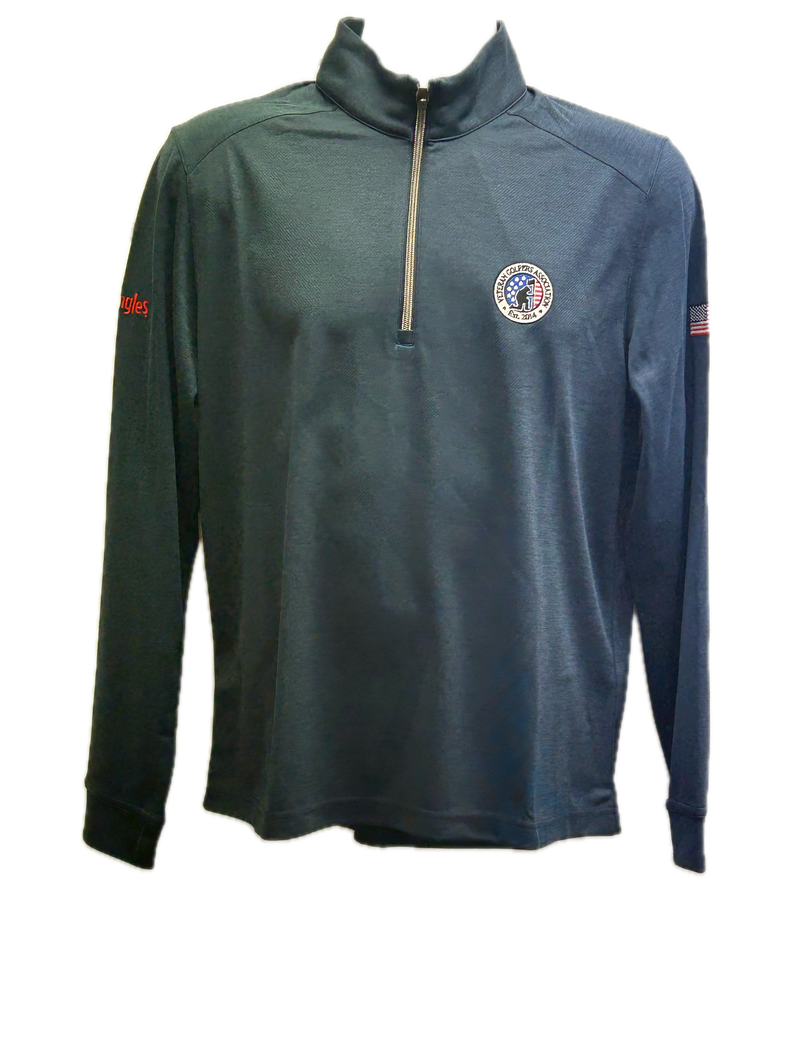 Greg Norman Heathered Quarter Zip Mock