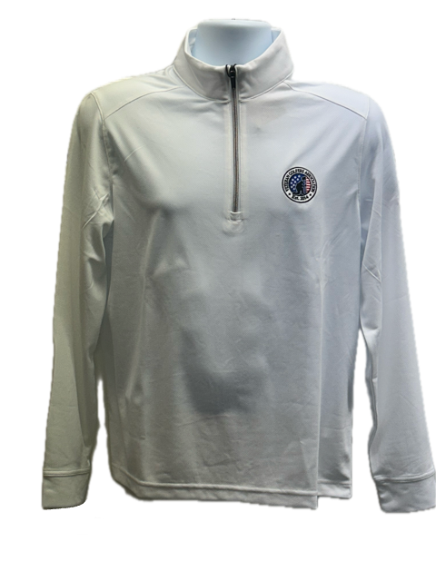 Greg Norman Heathered Quarter Zip Mock