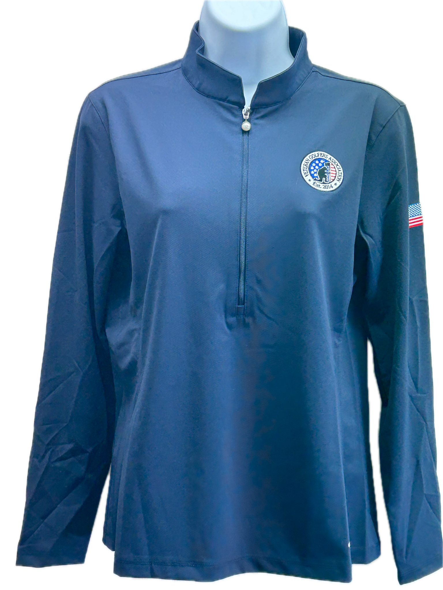 Women's Greg Norman Long Sleeve Boomerang Collar