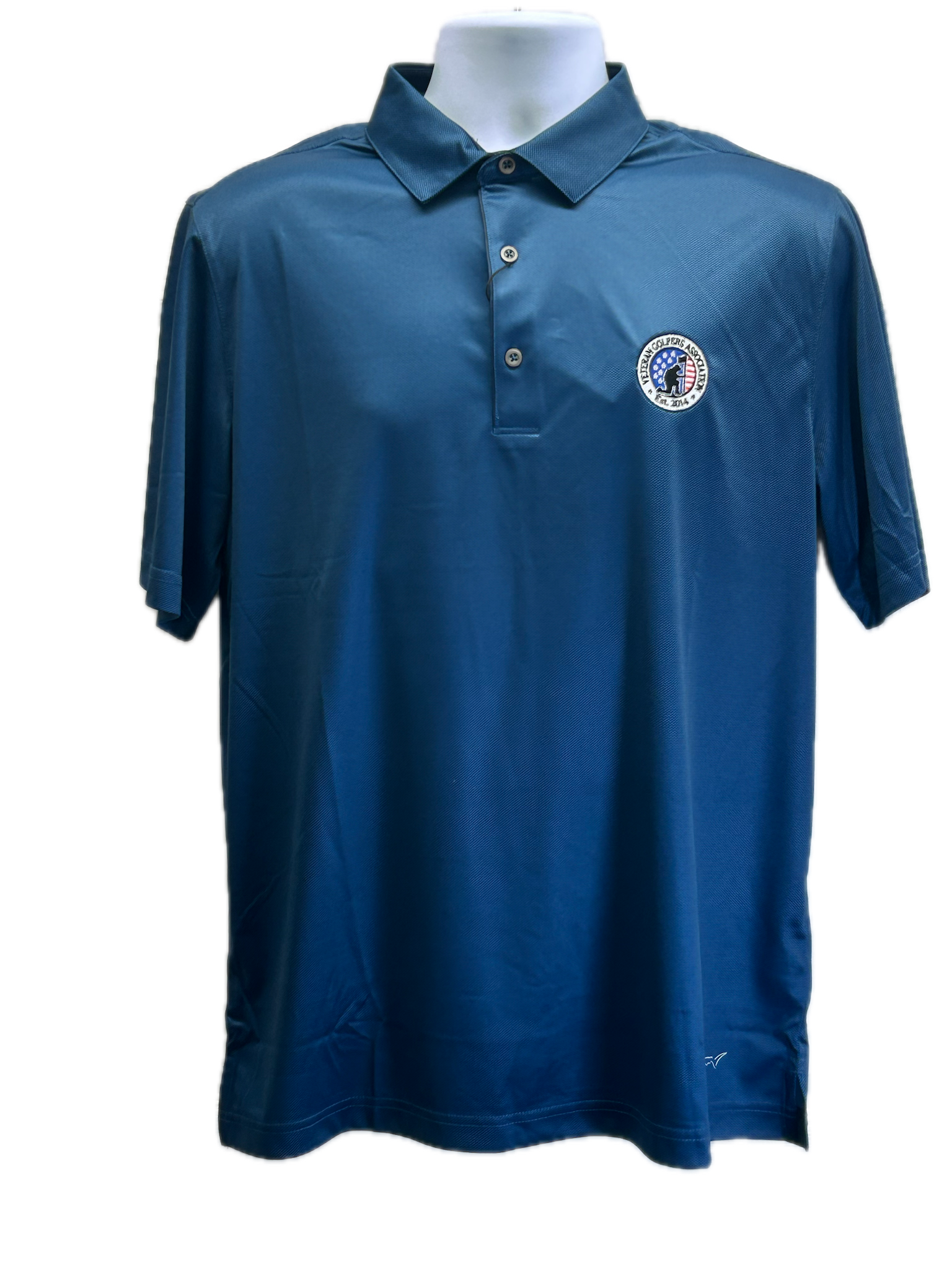 Men's Greg Norman ML75 Microlux Chevron Golf Polo