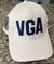 White Hat w/ Navy VGA