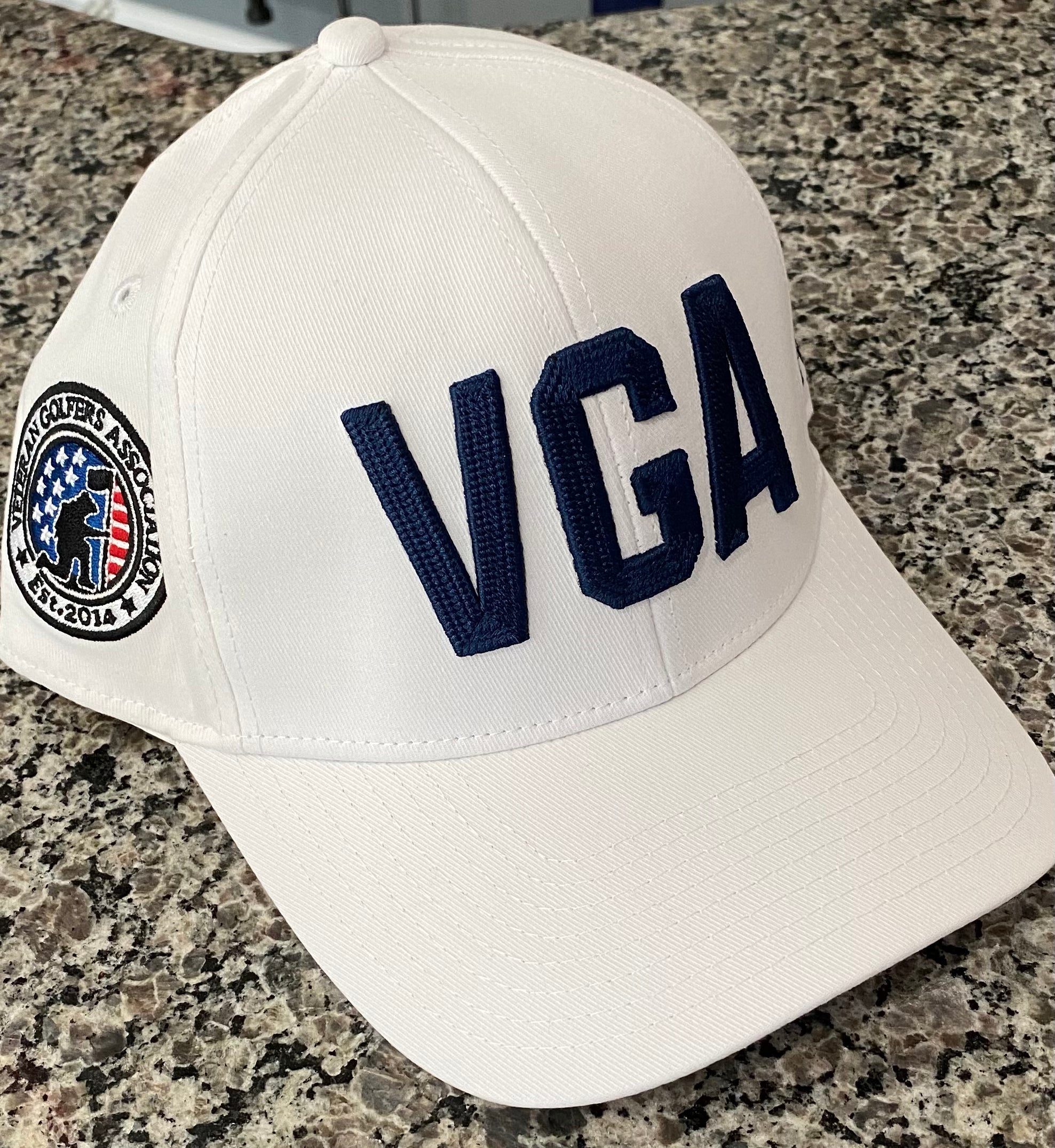 White Hat w/ Navy VGA