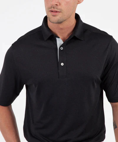 Bobby Jones Performance Space Dyed Short Sleeve Polo Shirt