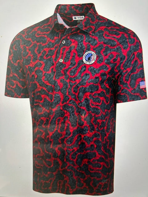 VGA U.S. MARINE CORPS CAMO SHARK POLO - UNISEX