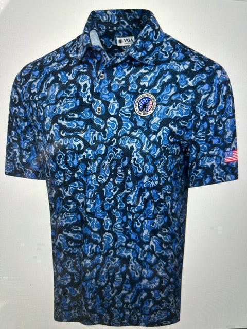 VGA U.S. AIR FORCE CAMO SHARK POLO - UNISEX