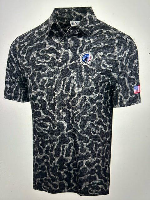 VGA U.S. ARMY CAMO SHARK POLO - UNISEX
