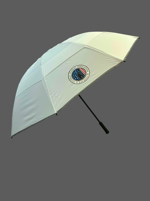 VGA White Golf Umbrella