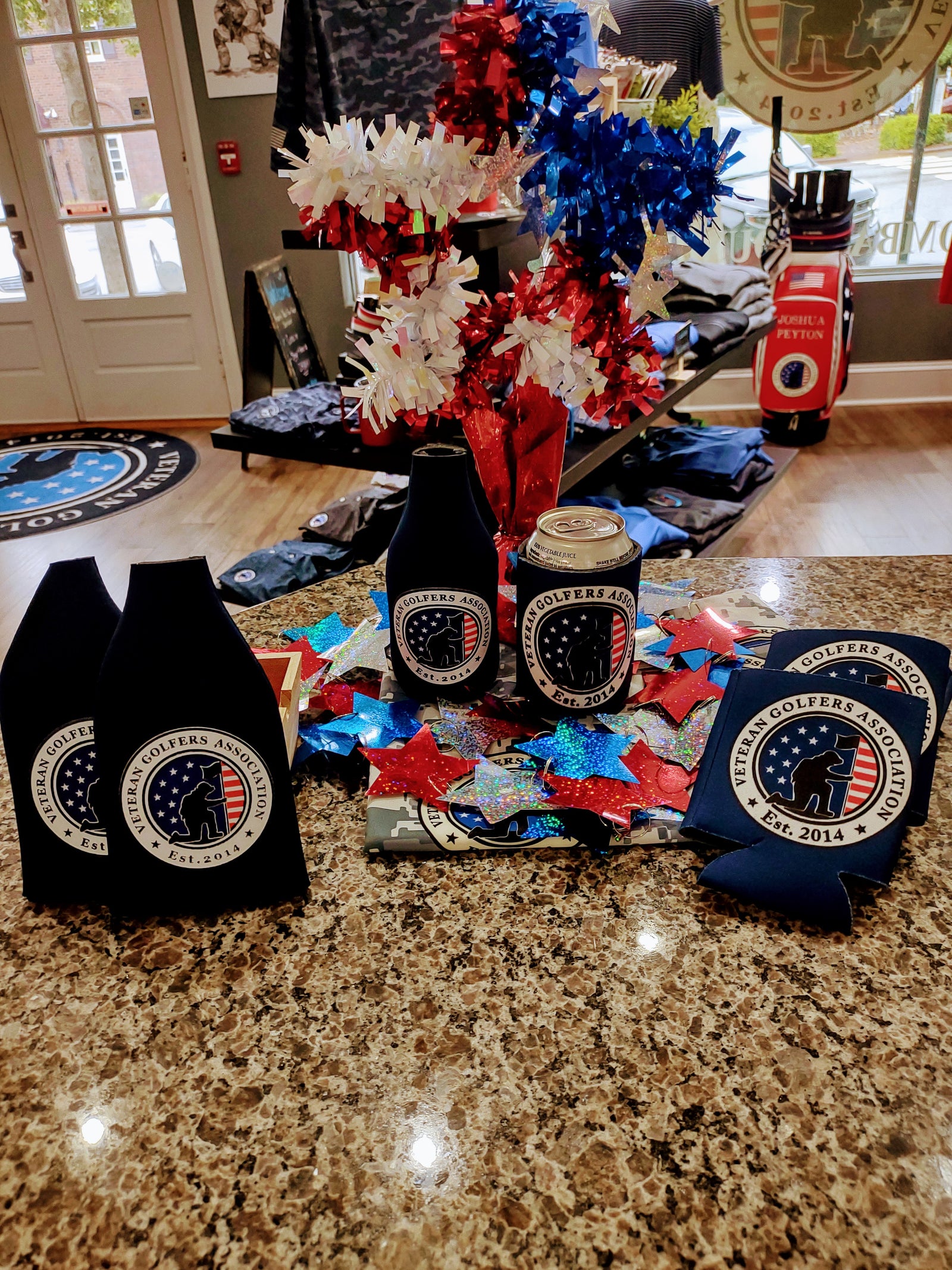 VGA  logo Drink Bottle Koozies